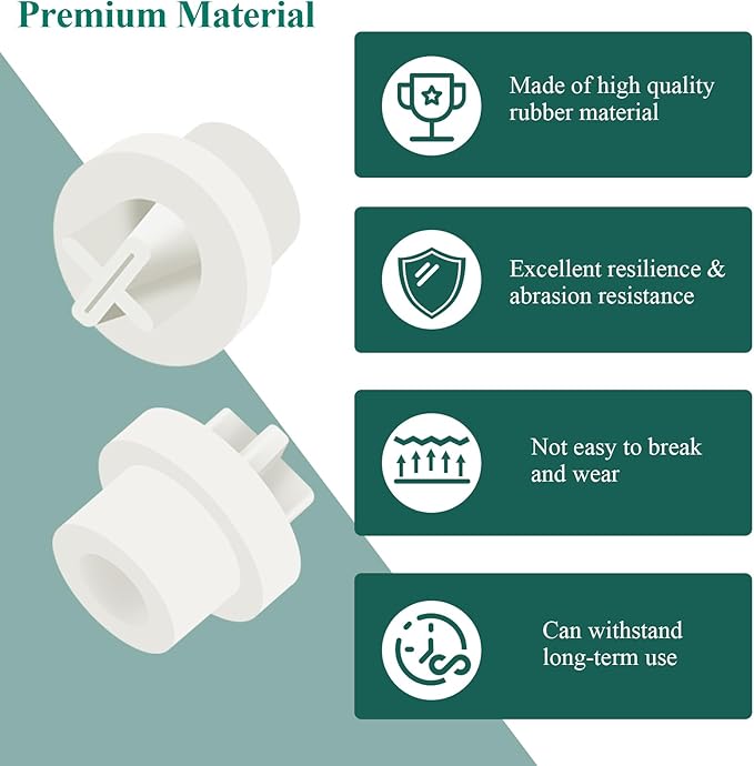 5 Pcs MCCVDB0 Check Valve Duckbill, Compatible with Sten-ner Pump & Other Pumps, for Regular Maintenance of Pump, Excellent Resilience & Abrasion Resistance, Long Service Life