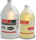 System Three General Purpose Epoxy Resin with #1 Fast Hardener, 1.5 Gallon, Light Amber