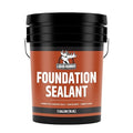 Liquid Rubber Basement and Foundation Repair Sealant - Waterproof Concrete Sealer & Crack Filler - Flexible Coating for Indoor & Outdoor Use - Waterproofing Paint - Black, 5 Gallon