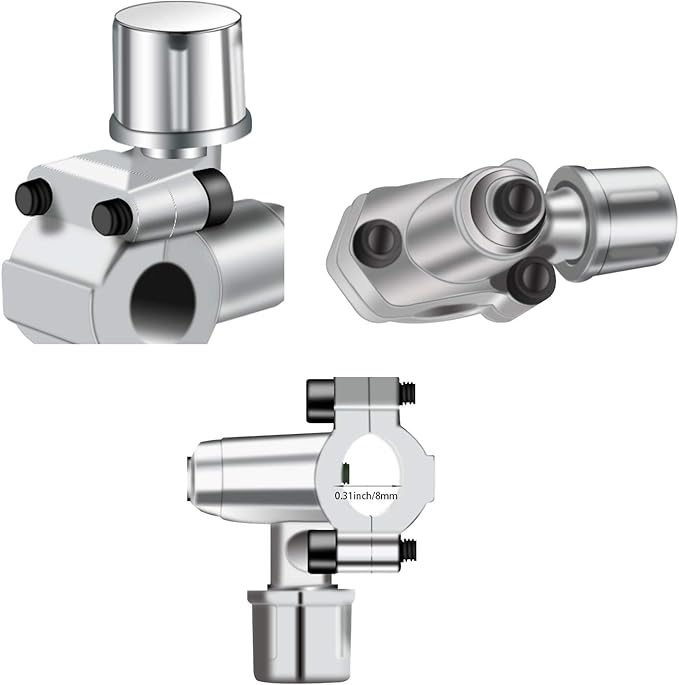 4 Pack BPV-31 Bullet Piercing Valve Line Tap Valve Kits Adjustable Valve for Air Conditioners HVAC 1/4", 5/16", 3/8" Tubing