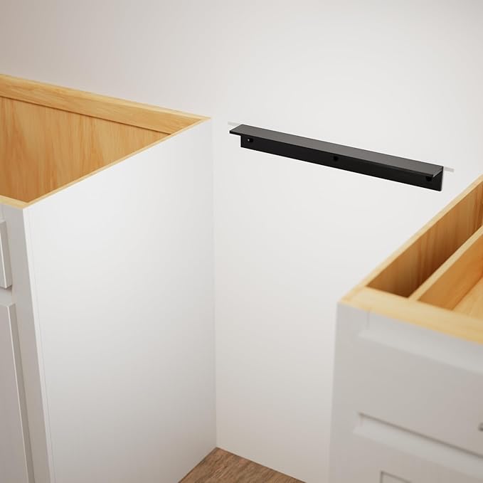 The Original Wall Cleat – Heavy Duty Support Bracket Dishwashers Sink Support Bracket Securing Countertops. – Invisible Wall Mounting Hardware for Secure,Flush Installations. (72 Inches) Aluminum