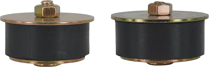 2 Sizes (2pcs) Rubber Expansion Plug, Fit Hole Size: 1-7/8"~2-1/8” (47mm~53mm) Automotive Rubber Freeze Plug