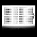 20x12 Vent Register [Duct Opening], Vent Covers for Home Ceiling, Two-Way Ventilation Register, Adjustable Solid Steel Wall Register Vent Cover (20"W x12"H [Duct Opening])