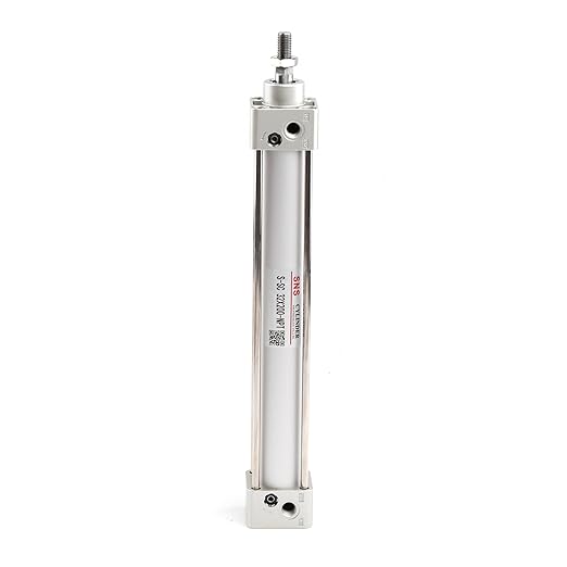SNS Pneumatic Standard Air Cylinder S-SC 32 x 200 NPT 1/8, Bore: 1.3 inch, Stroke: 8 inch, Double Acting
