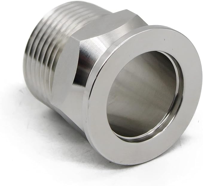 SS304 KF25 NPT Male Adaptor thread 1" NW25 KF Male coupling ISO-KF25 X NPT 1"