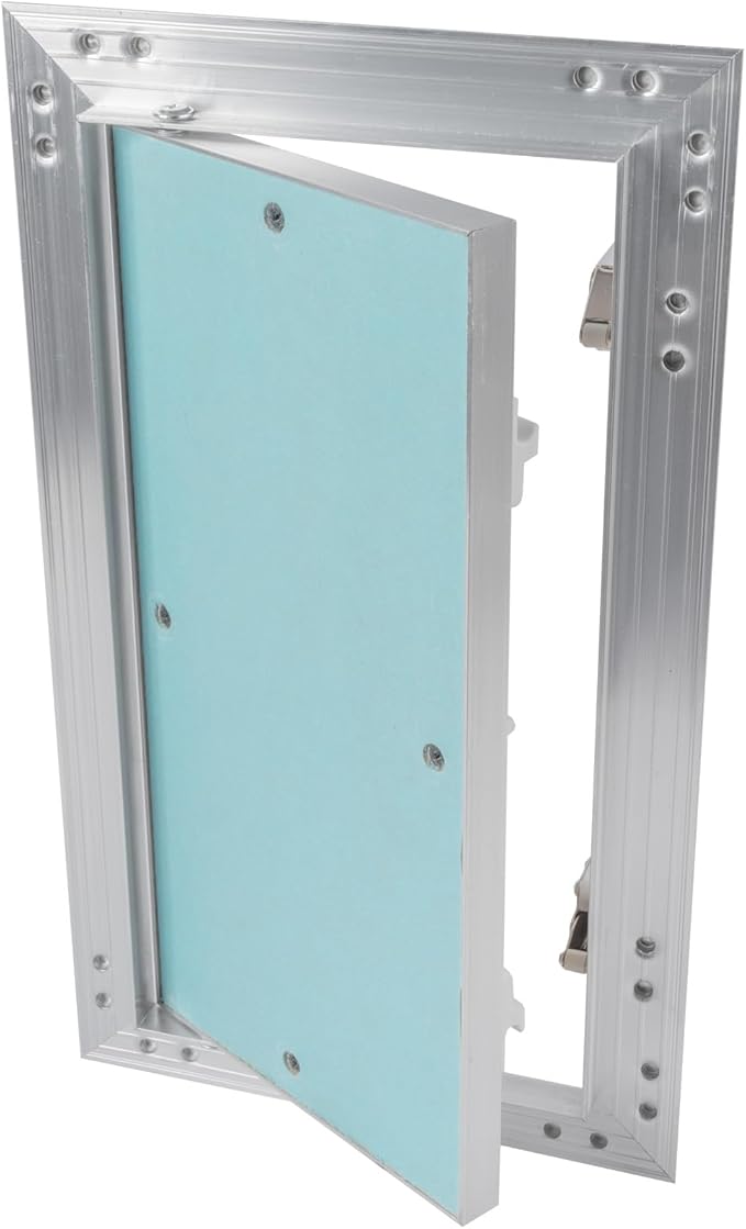 Vent Systems 6" x 12" Inch Access Panel - Drywall, Wall, Electrical, Plumbing Cover Plate - Ceiling, Wall Mount Drywall Access Panel - Metal Crawl Space Door for Home, Garage, Basement, Attic