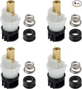 RP25513 Faucet Stem Replacement for Delta two handle Faucet Repair Kit Includes RP24096 Cartridge RP4993 Seat and Spring RP24097 Turn stop1/4, 4 pack