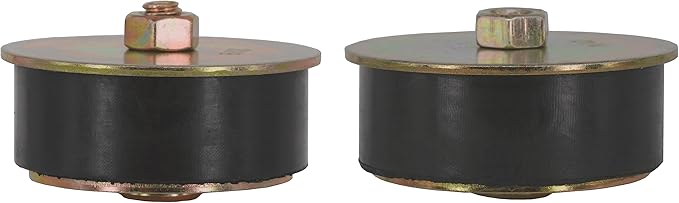 2 Sizes (2pcs) Rubber Expansion Plug, Fit Hole Size: 2-1/8"~2-3/8” (53mm~60mm) Automotive Rubber Freeze Plug