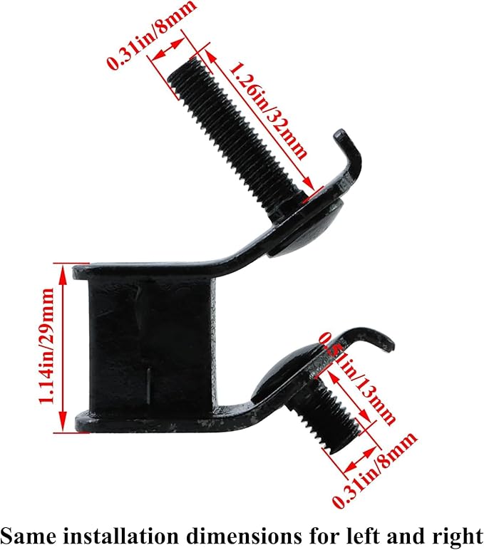 Generator Anti Vibration Rubber Mount for 2500 3000 3500 4000 4750 Watt Compatible with Champion Firman Predator Open-frame Generators Shock Absorbing Feet 4 Pcs (2 left and 2 right)