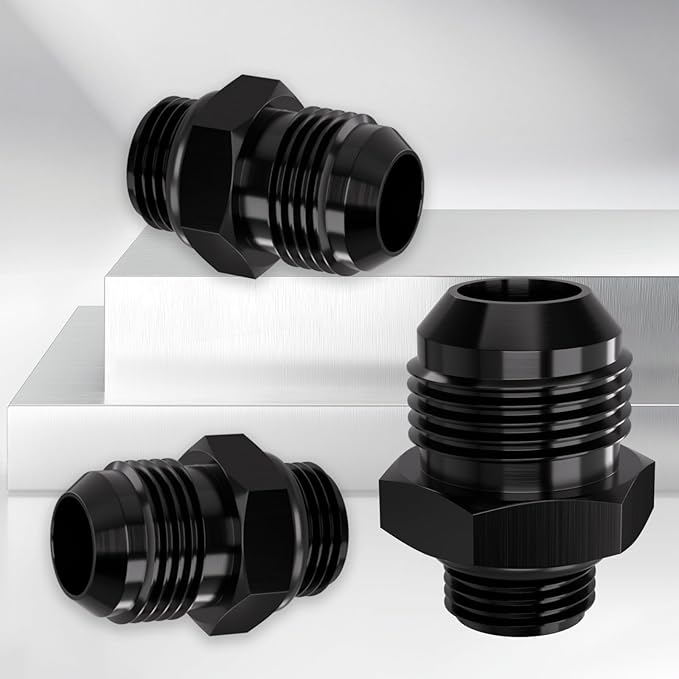 8AN Flare to AN12 ORB Male O-Ring Fitting Adapter (2PCS)