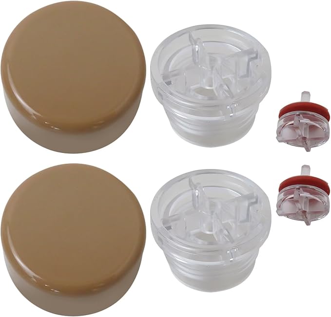 Vacuum Breaker Float Kit, Anti Siphon Valve Repair Kit Easy Install for Woodford RK-17VB Model 17 Wall Faucets, 2 Pack