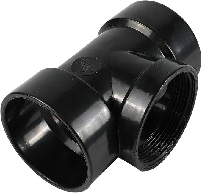 5-Pack EFIELD 1-1/2 in. ABS DWV Cleanout Test Tee Fittings