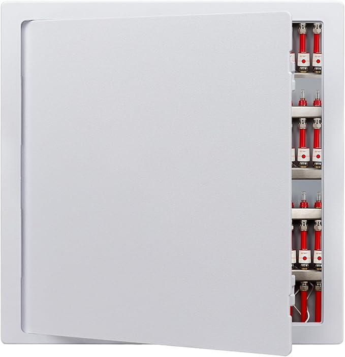 Donext Access Plumbing Panel for Drywall Ceiling, 22x22 in Plastic Access Door, Wall Hole Cover Plate for Plumbing & Electrical & Wiring, White