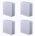 Co. 12" x 12" x 3" PVC Plastic Junction Conduit Box with Pre Molded 3/4" & 1" Punch in Holes (4 Pack)