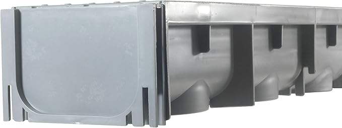 URA WATER - End Cap for Gray Plastic Drain UA-100 Series