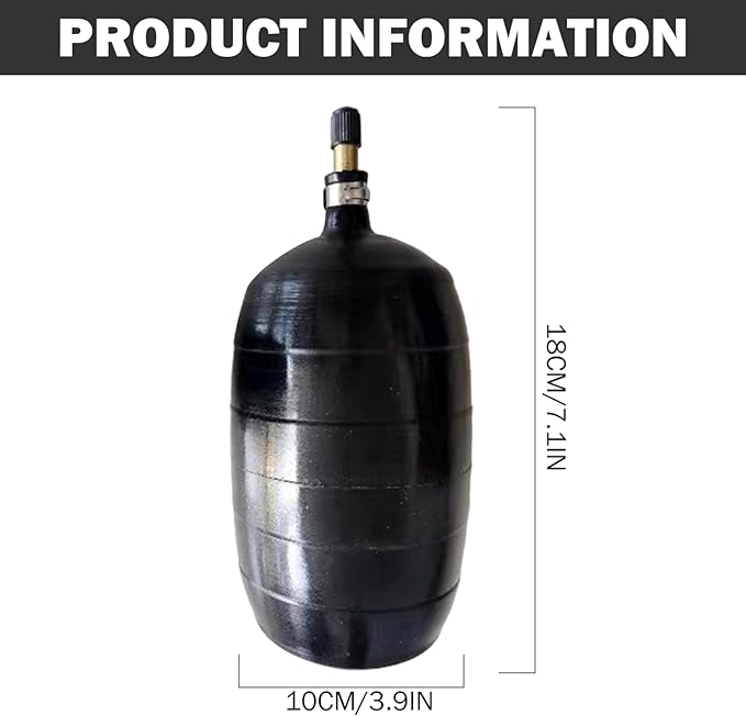 Inflatable Pipe Plug Rubber Plugs for Round Holes Rubber Plumbing Test Balloon for Sewage Pipeline Inspection