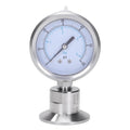 DERNORD Sanitary Pressure Gauge SS304, 2.5" Dial, 0-60 PSI, 1.5" Tri Clamp Bottom Mount