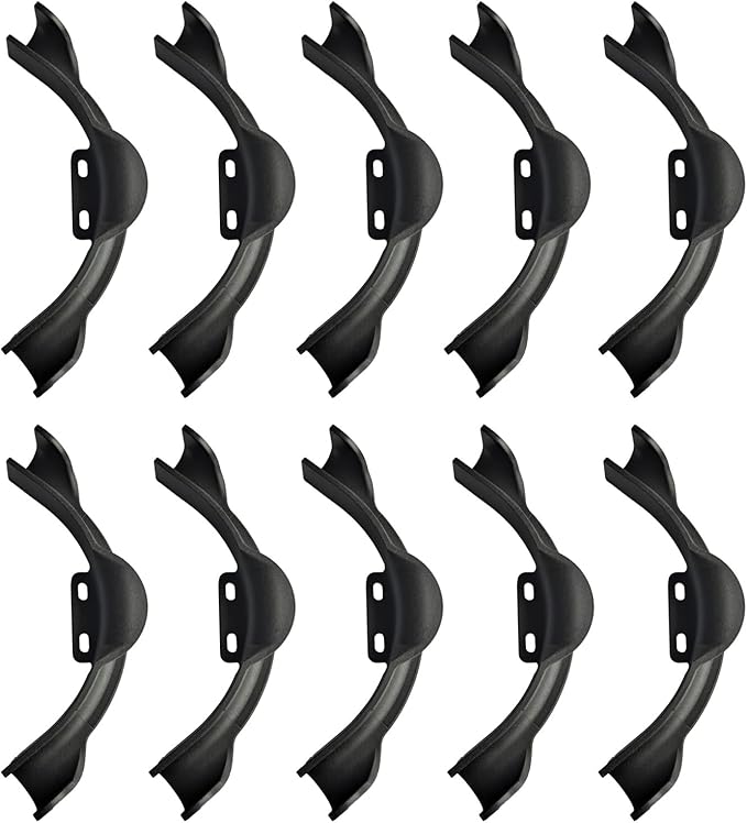 XFITTING 1 Inch Pex Tubing Bend Support With Nail Tab, Tubing Pipe Hanger With Ear 30-4-4=2X, 2 Pieces