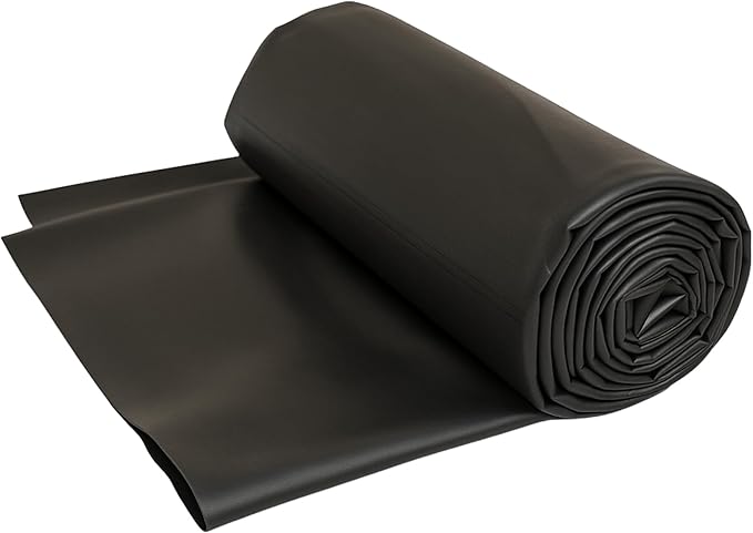 ANJON EPDM Roofing Rubber – 15 ft x 40 ft | 60-Mil Commercial Grade Roof Membrane for Flat Roofs, RVs & Waterproofing Projects
