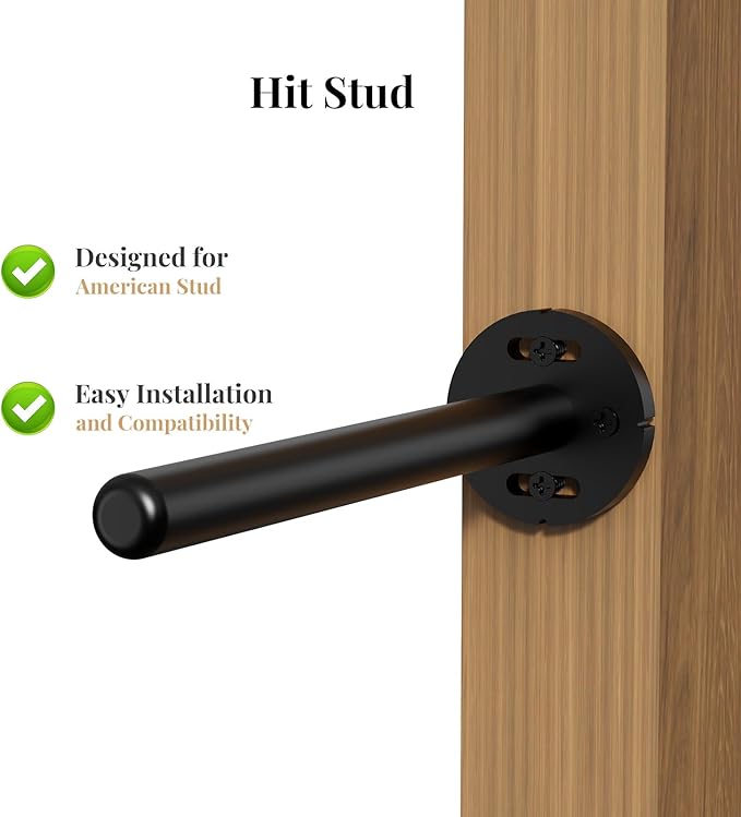 6pcs Floating Shelf Bracket Heavy Duty Shelving Mounting Brackets Hidden Floating Shelf Hardware,Black Metal Shelf Support Bracket (4 inch --6pcs--Without Tools)