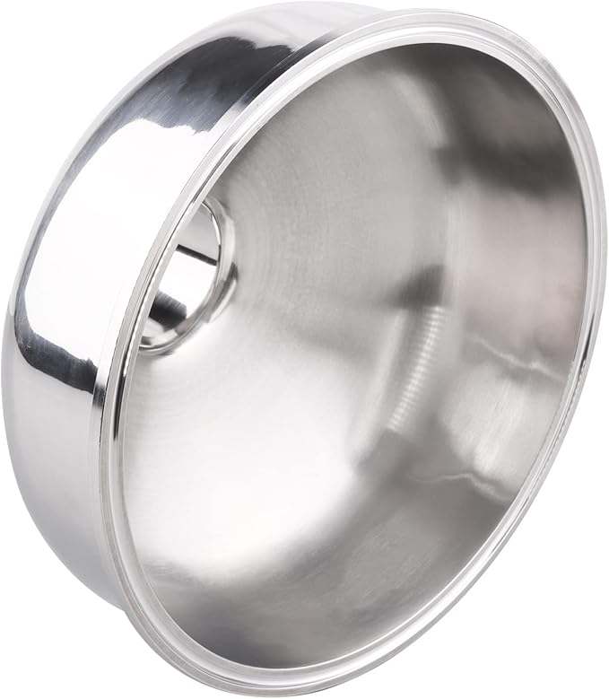 DERNORD Tri Clamp Bowl Reducer Sanitary Fitting Stainless Steel 304 (Tri Clamp Size: 8 inch x 2 inch)
