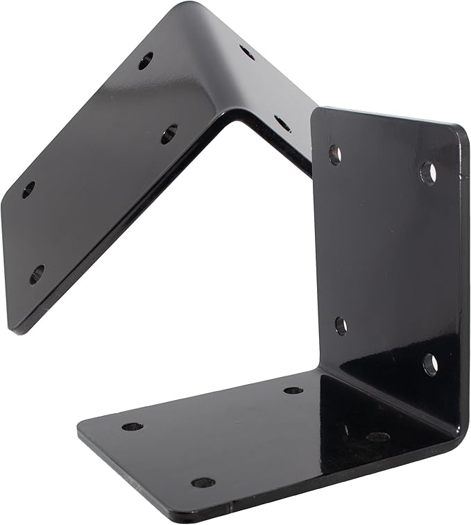 Beam Bracket, 6" X 6" X 5" Heavy Duty Corner Bracket. Fireplace Mantel Brackets Made of Premium Heavy Duty Alloy Steel. Corner Steel. Thickness 1/4"(6mm), Max Load 300lBS