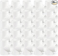 GASHER 25PCS PVC Pipe Fitting 3/4" x 3/4" x 3/4" PVC Tee Furniture Grade Pipe Socket Fittings, For Home or Industrial
