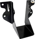 [20 Pack] 2x4 Joist Hanger, 18 Gauge LU24 Black Anti-Corrosion Coating Face Mount Joist Hangers, Wood Hurricane Ties, Rafters Tie(LU24,20pcs, Black)