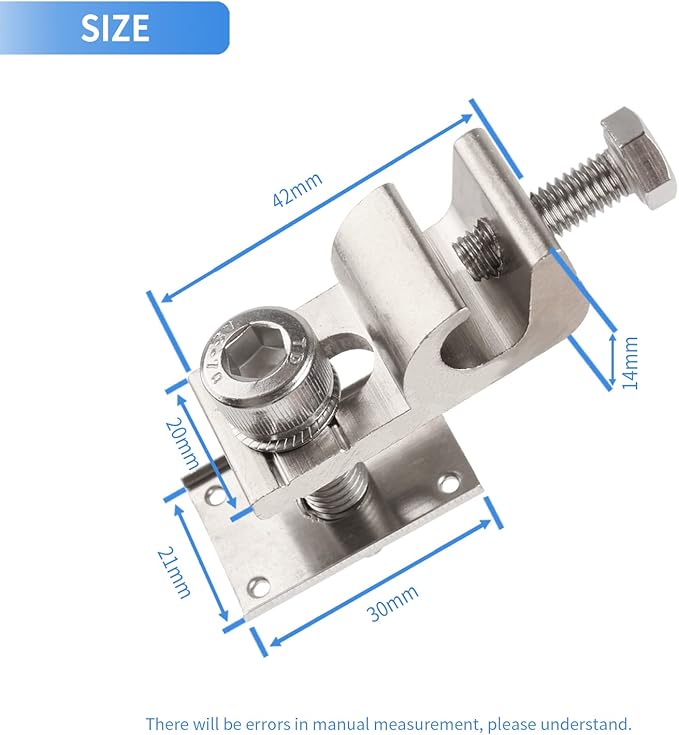 Solar Grounding Lugs Nickel-plated Lay-in Lugs Ground Wire Clamps for Copper Earth Wire 16-4AWG Fast Install on RV/Boat/Roof Solar Array