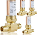 Water Hammer Arrestor,1/2Inch Tee Copper Water Arrestor,Pex-A Expansion Connection(4PACK,Copper Arrestor)(HAMMER008-4Pack)