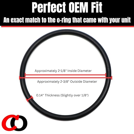 Captain O-Ring – Replacement 273062 / SP1495Z1 Union O-Rings for Pentair, Hayward, Waterway and More (3 Pack)