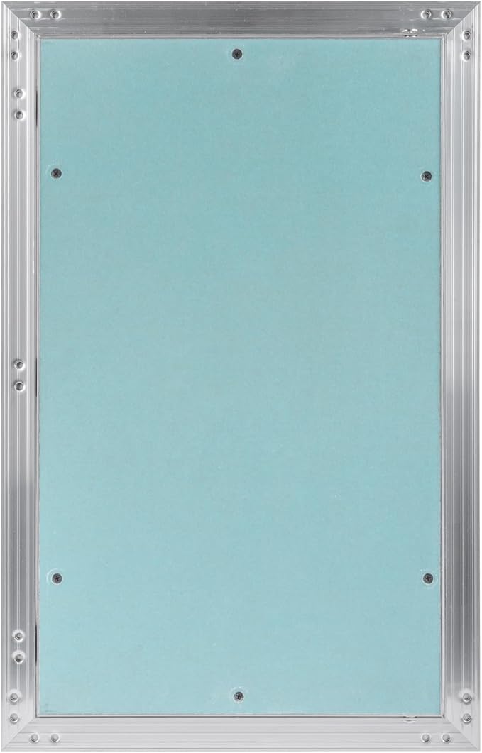 12" x 20" Drywall Access Panel – Waterproof Aluminum Frame Gypsum Hatch – Wall & Ceiling Inspection Door – Easy Install Removable Cover for Plumbing, Electrical, Utility & Ventilation Access