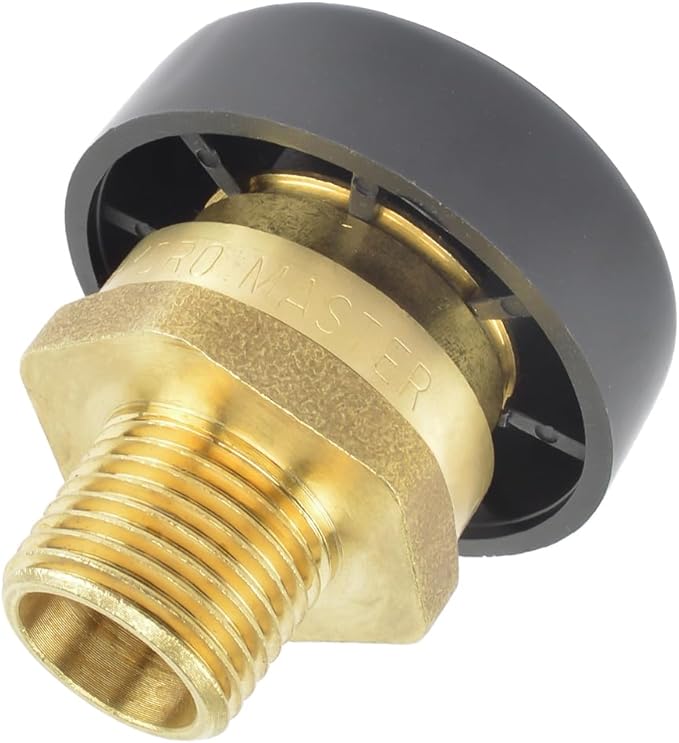 HYDRO MSATER Vacuum Relief Valve, Water Service Low Profile Vacuum Relief Valve for Water and Heater Tanks, 1/2 inch