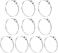 MECCANIXITY 4 Inch Stainless Steel Hose Clamp, Worm Gear Clamp Adjustable 3 4/7"-4 1/2"(91-114mm) Fuel Line Hose Clamps Duct Clamp for Pipe Plumbing Automotive Mechanical (Pack of 10)