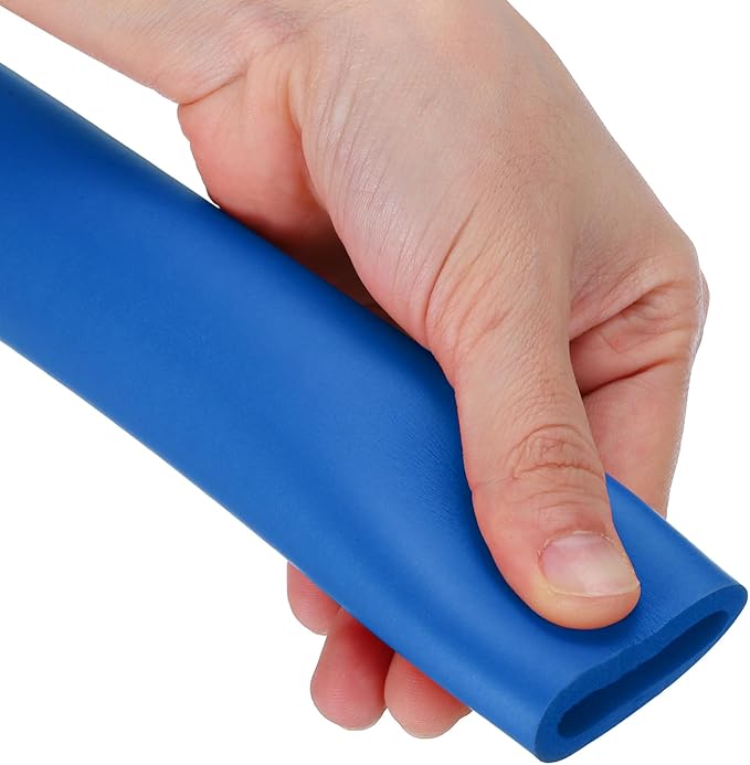 uxcell Foam Tubing for Handle Grip Support, Pipe Insulation, 10mm ID 20mm OD 1m Length Blue