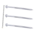 1/4 x 3-1/4" 410 Stainless Steel Hex Head Tapcon Concrete Screw Anchor, for Anchoring to Masonry, Block or Brick (100Pcs/box)
