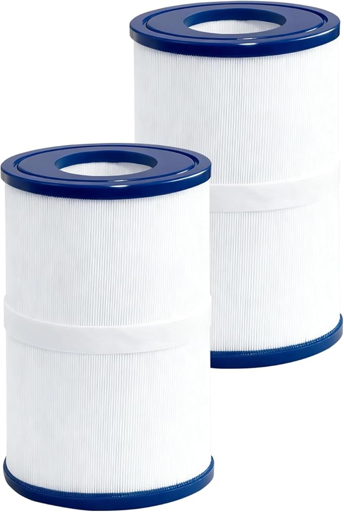 PDM30 Spa Filter Replacement Oval Hot Tub Filter Cartridge 30 Sq. Ft. (2 Pack) for 461269 FC-9940 FC9940M 730L 730S