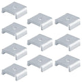 10 Pcs Channel Saddle Washer Accept 1/4" Bolt, U Strut Washer for 1-5/8" Strut Channel