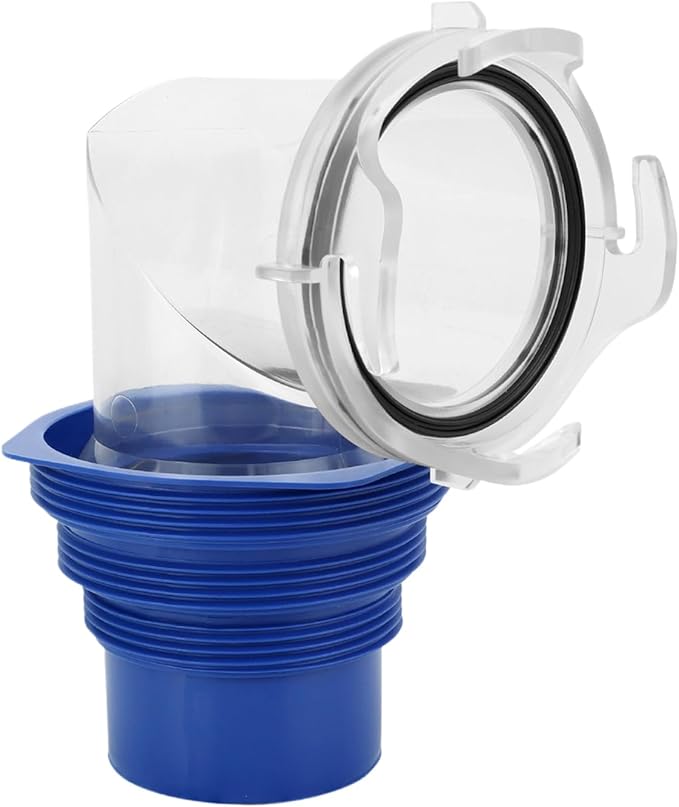 RV Sewer Connector | Clear Sewer Elbow Fittings with 4-in-1 Adapter | Waste Extension Pipe Connector - for RV Trailer Truck Motorhome Camping Travel Drain Outdoor Tailgating Caravan