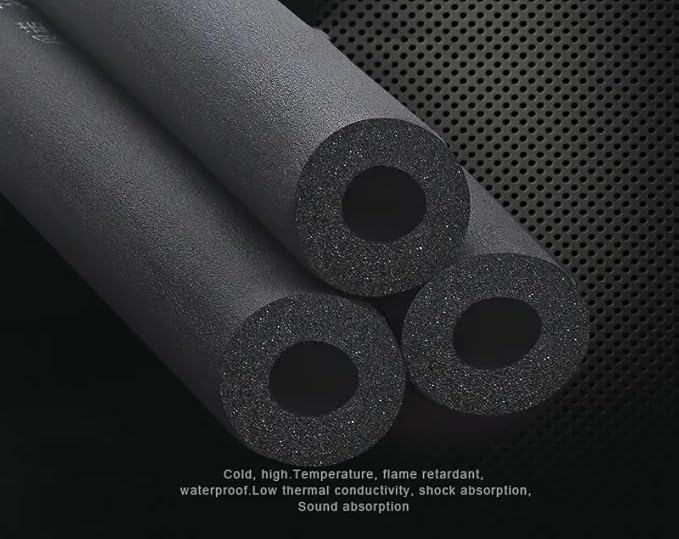 cSeao Pipe Insulation Tube (3/8" x 3/4" x 6FT), AC & Roof Rack Cover, Guitar Stand & Exercise Machine Handle Protector