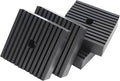 Solid Shock Pad for Air Compressor Vibration Pad or Equipment Shock Absorbing, Air Compressor Rubber Mounts Solid Rubber Anti-Vibration Isolation Pad, Super Duty 4"X4"X1" 4-Pack