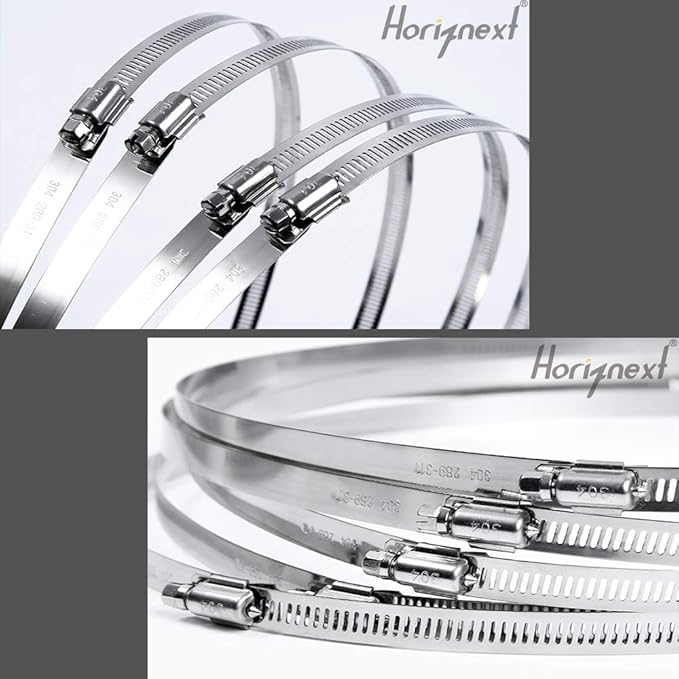 All Stainless Worm Gear Hose Clamp,14" (Pack of 1pc)