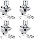 4 Pack BPV-31 Bullet Piercing Valve Line Tap Valve Kits Adjustable Valve for Air Conditioners HVAC 1/4", 5/16", 3/8" Tubing