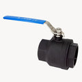 Cast Carbon Steel 2-Piece Full Port Ball Valve, NPT Threaded, 1/4-4 Inch, 1000 PSI, WCB Body with SS Ball & Stem (4")