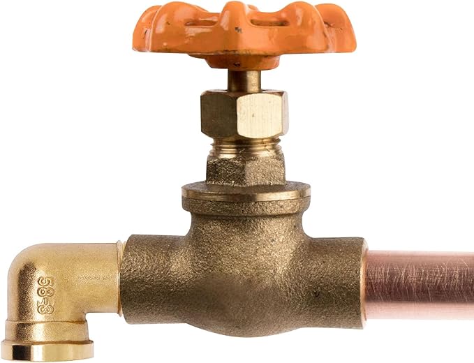 2pcs Brass Pipe Fitting 90 Degree Elbow 3/4" NPT Male to 3/4" NPT Female Pipe Fittings