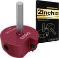 2 Inch PVC Pipe Reamer PPR200 Clean Ream Extreme with 3/8-Inch Hex Shaft, Meifrenship Plumbing Tool Head Aluminum, Pipe Reamer Tool for 2" SCH. 40 PVC, CPVC & ABS Fittings, PVC Fitting Saver