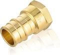 HeSun 100-Pack PEX-A FNPT Adapter Fitting, 1/2" NPT Female x 3/4" PEX-A Expansion Adapter, ASTM F1960
