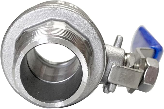 3/4" Male to Female Thread Full Port Ball Valves NPT 304 Stainless Steel for Water Oil Gas WOG1000