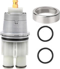 RP46074 Delta Shower Cartridge Replacement for Delta 13/14 Series Single Handle Bath Tub Shower Faucet Universal Delta Shower Valve Cartridge Replacement Parts Repair Kit with RP22734 Bonnet Nut