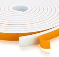 13 Feet Weather Stripping Door Seal, 2" Wide X 1/4" Thick Door Seal Strip High Density Foam Tape Adhesive Strip for Door Soundproofing,Window Insulation (2" x 1/4" x 13FT,White)